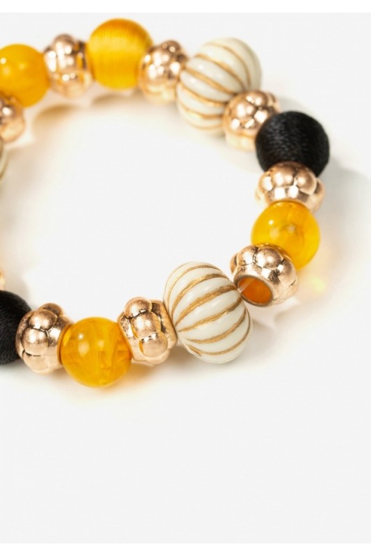Pulsera Abalorios Amarillos 1137 Vilanova Pulsera Abalorios Amarillos 1137 Vilanova