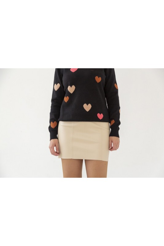 Falda Olivia beige Desires