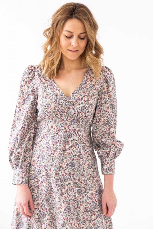 Vestido Margaux Paisley