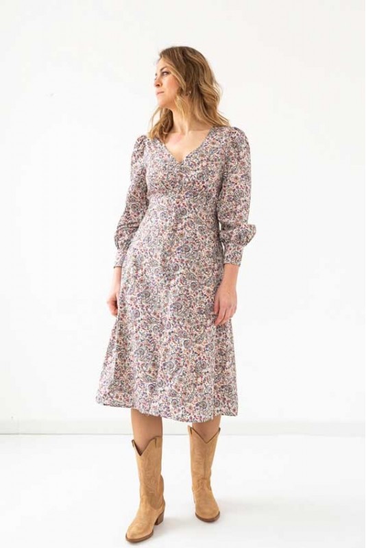 Vestido Margaux Paisley
