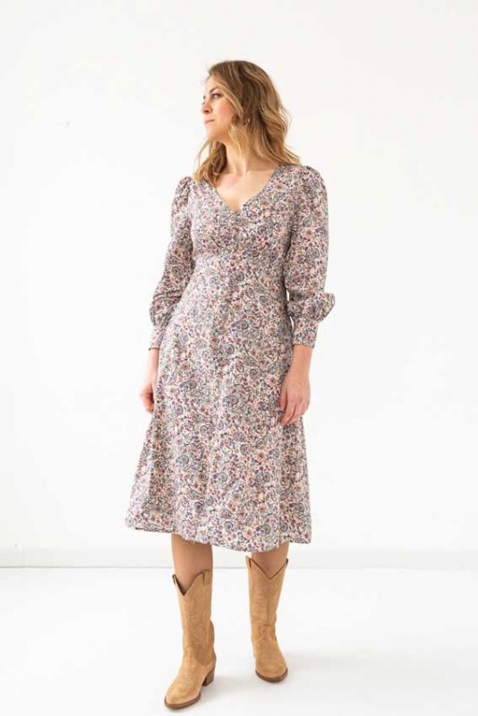 Vestido Margaux Paisley