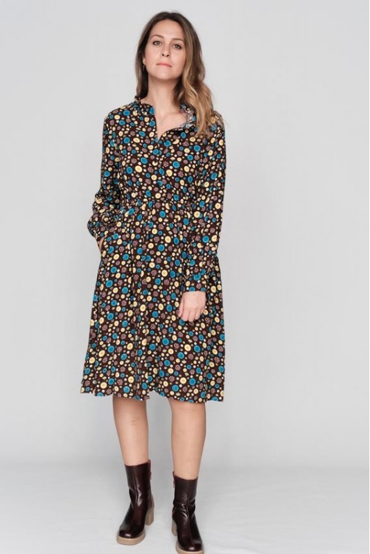 Vestido Buttons Circus