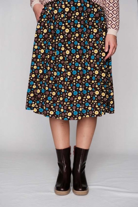 Falda Buttons Circus