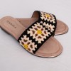 Sandalia Crochet Plana