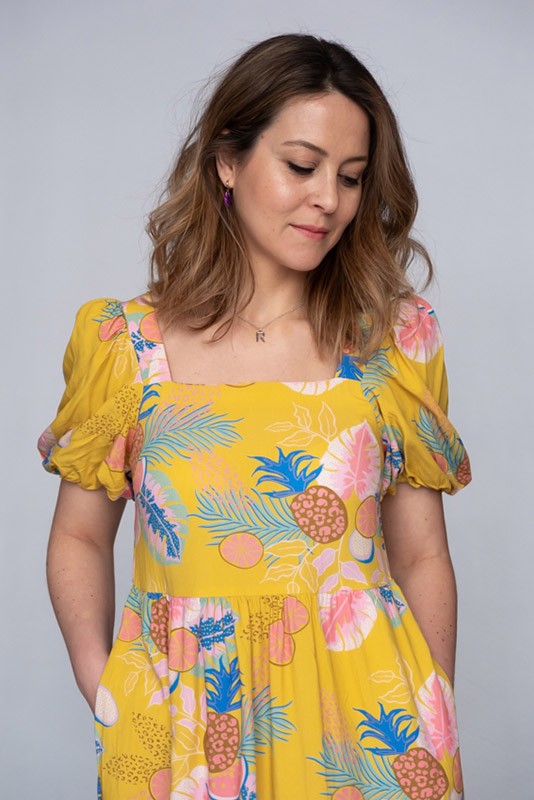 Vestido Lilou Yellow Sugarhill