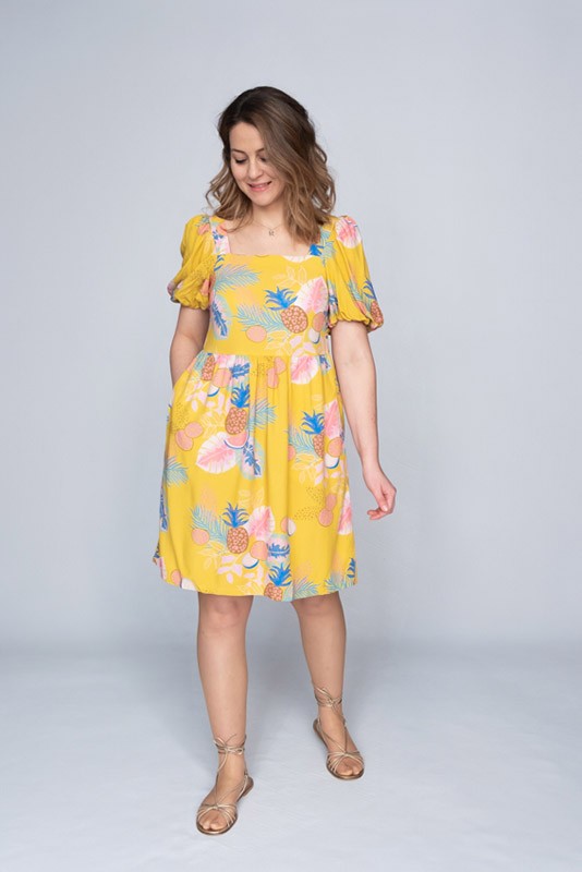 Vestido Lilou Yellow Sugarhill