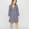 Vestido Josa Dusty Blue Flower B Young