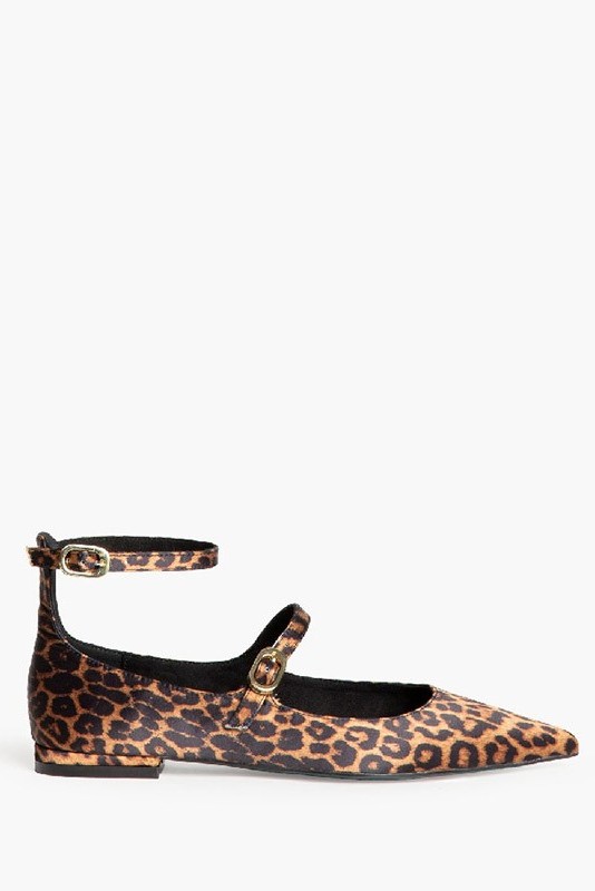 Zapato Plano Leopardo