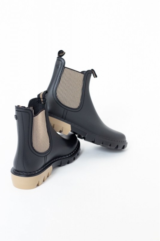 Bota Agua Rock Bicolor Negro Beige Igor Bota Agua Rock Bicolor Negro Beige Igor