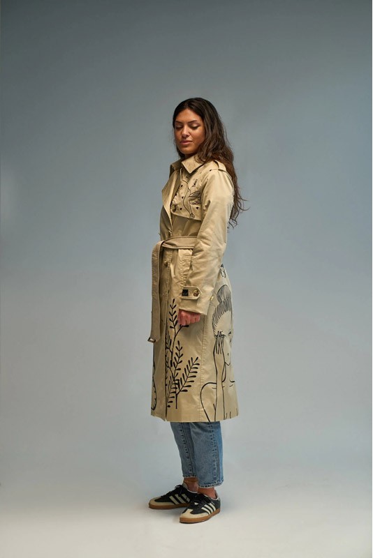 Trench Soñadora Anabel Lee