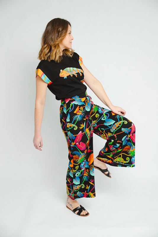 Pantalon Fluido Camaleonica Pantalon Fluido Camaleonica