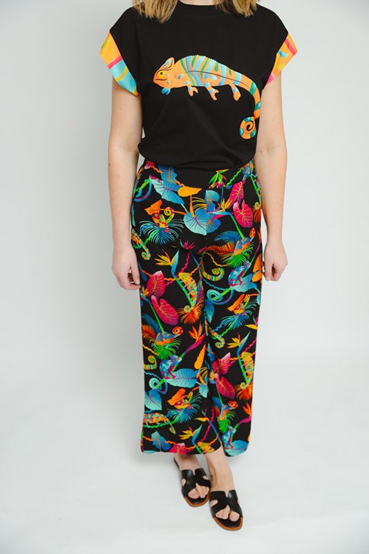 Pantalon Fluido Camaleonica Pantalon Fluido Camaleonica