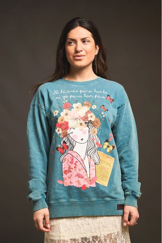 Sudadera Amor Propio Anabel Lee