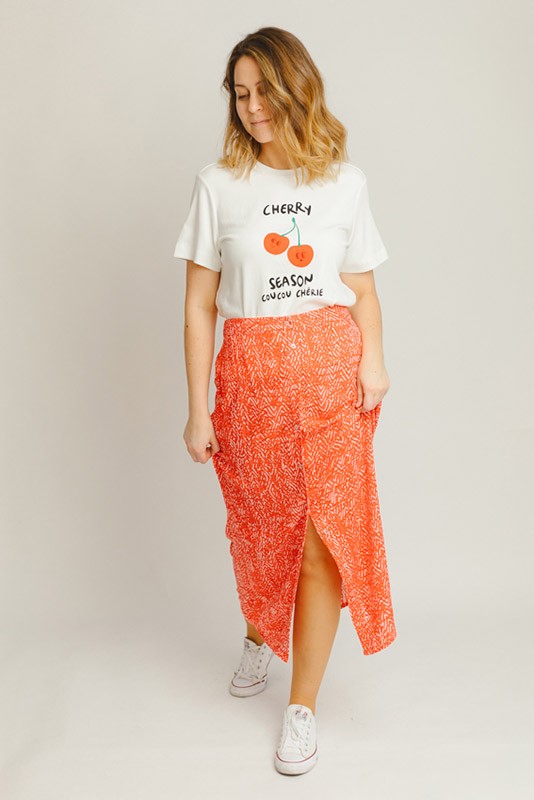Falda Menny Midi Vero Moda Falda Menny Midi Vero Moda