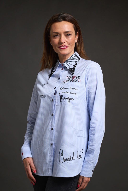 Camisa Florecer Anabel Lee Camisa Florecer Anabel Lee