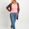 Cardigan Nonina Burgundy B Young