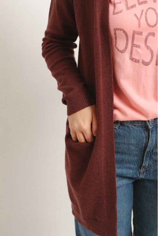 Cardigan Nonina Burgundy B Young