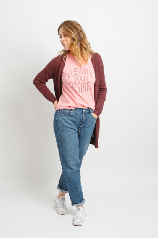 Cardigan Nonina Burgundy B Young