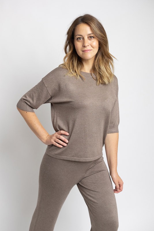 Jersey Morla M Corta Walnut B Young Jersey Morla M Corta Walnut B Young