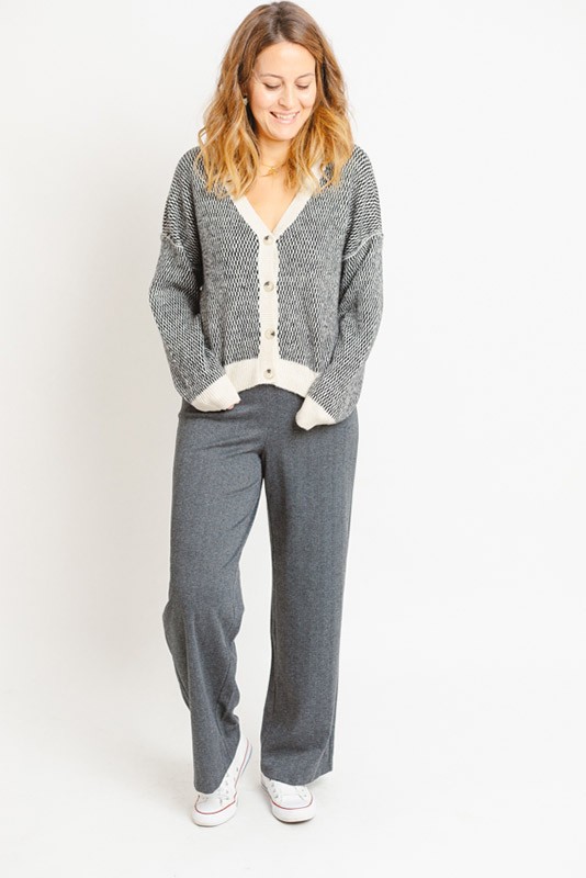Pantalon Berlin Gris Vero Moda
