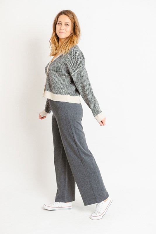 Pantalon Berlin Gris Vero Moda