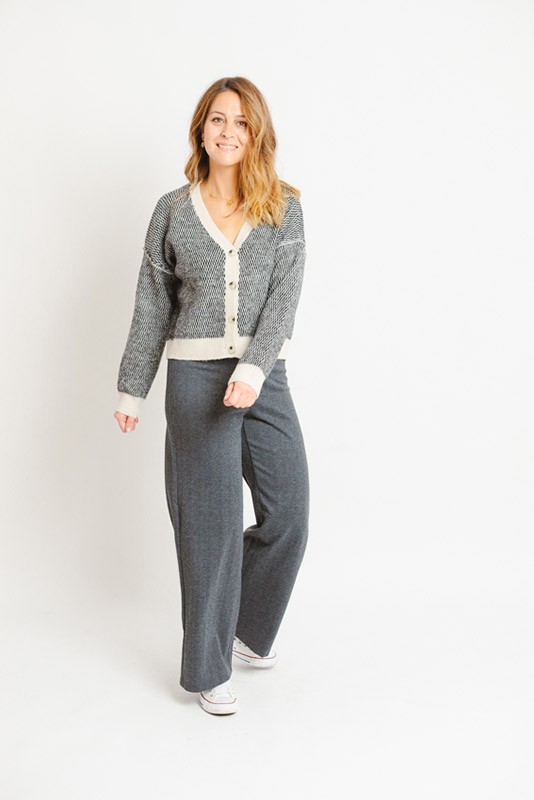 Pantalon Berlin Gris Vero Moda