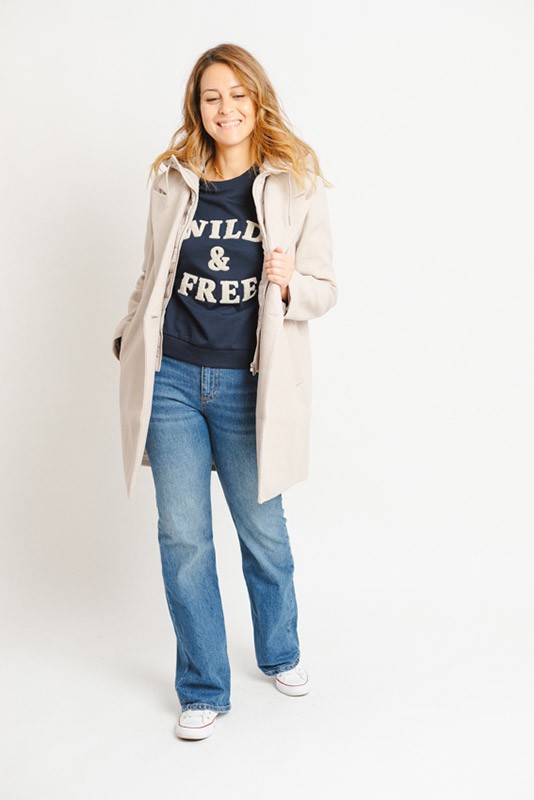 Sudadera Genesis Navy Vero Moda