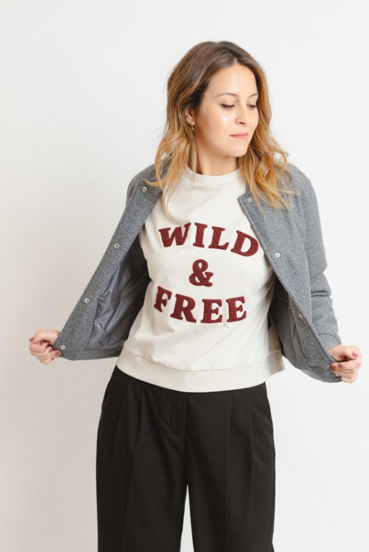 Sudadera Genesis Beige Vero Moda