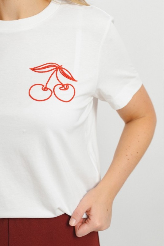 Camiseta Belis White Vero Moda