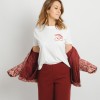 Camiseta Belis White Vero Moda