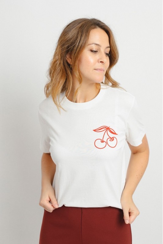 Camiseta Belis White Vero Moda