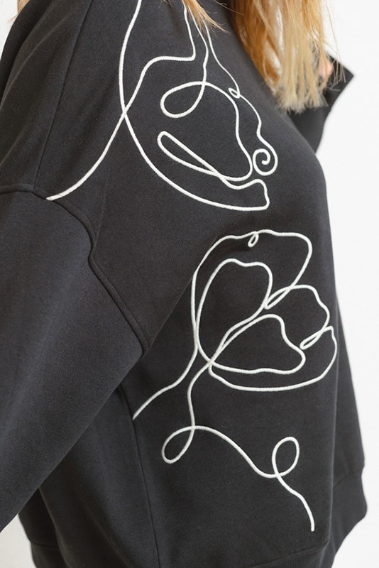 Sudadera Ivalo Black Vero Moda Sudadera Ivalo Black Vero Moda