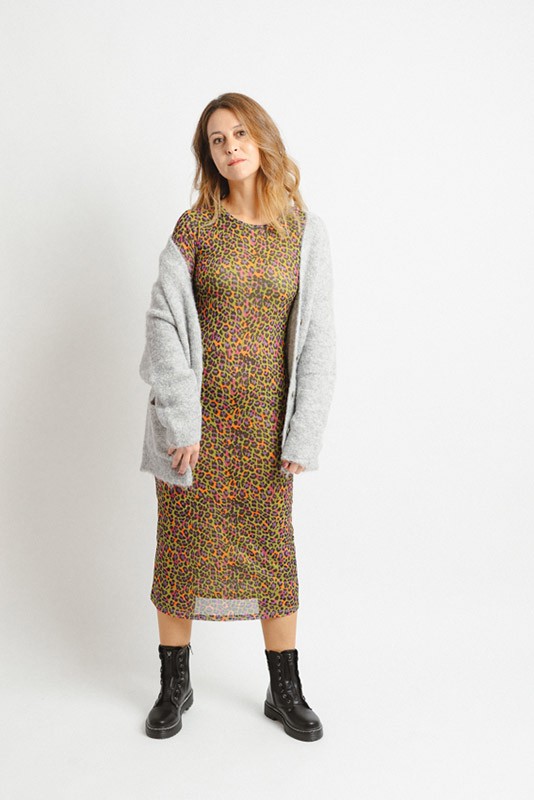 Vestido midi Im Felina Lolina