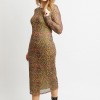 Vestido midi Im Felina Lolina Vestido midi Im Felina Lolina