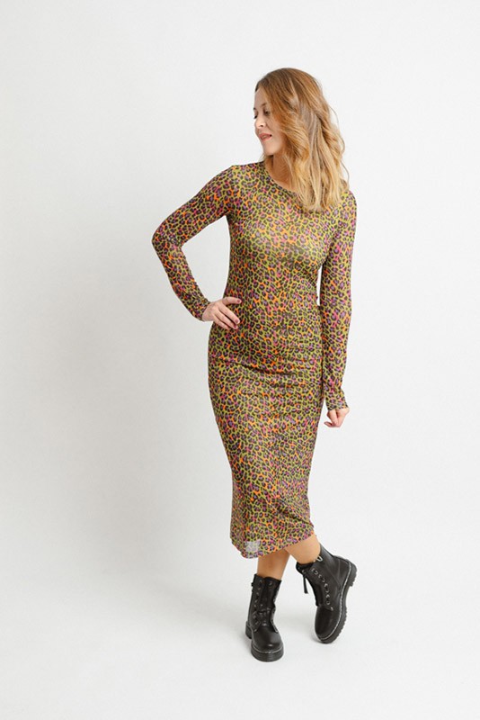 Vestido midi Im Felina Lolina Vestido midi Im Felina Lolina