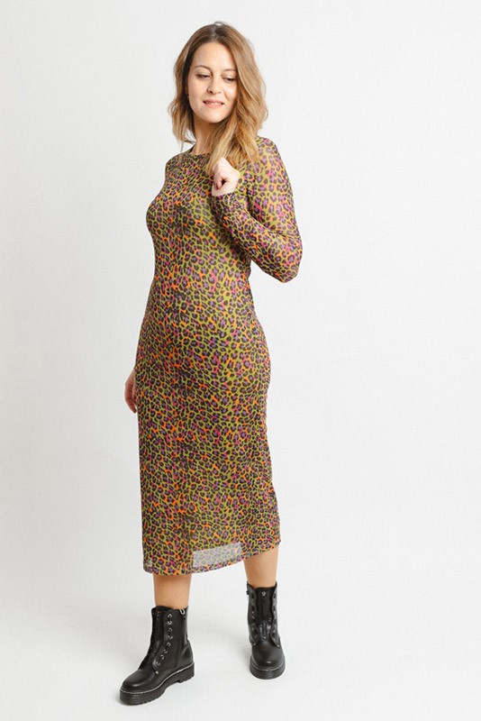 Vestido midi Im Felina Lolina