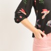 Blusa Elkie Birds Sugarhill