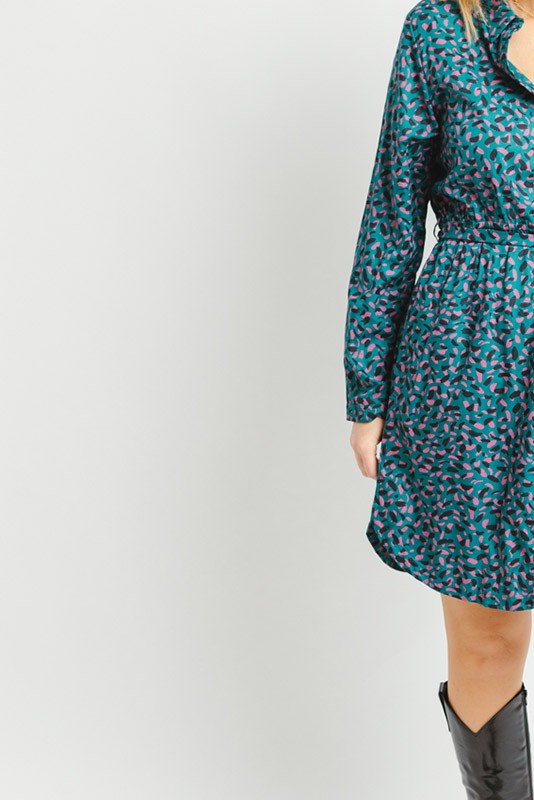 Vestido Georgia Spots Sugarhill