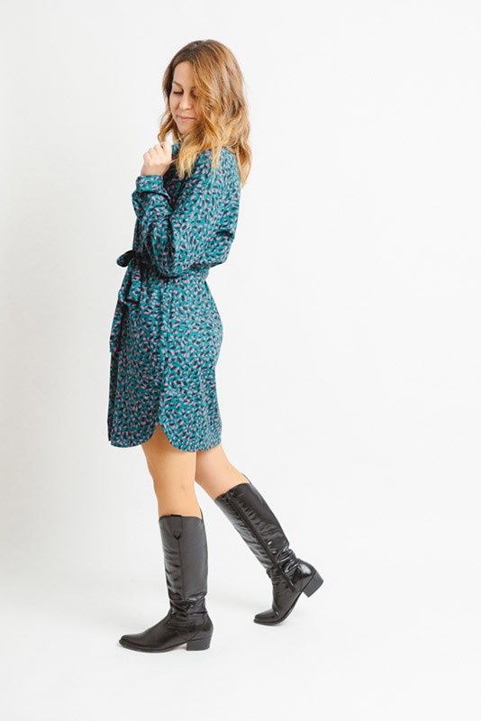 Vestido Georgia Spots Sugarhill