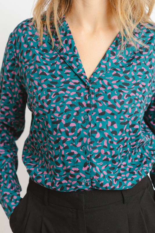 Camisa Micah Spots Sugarhill