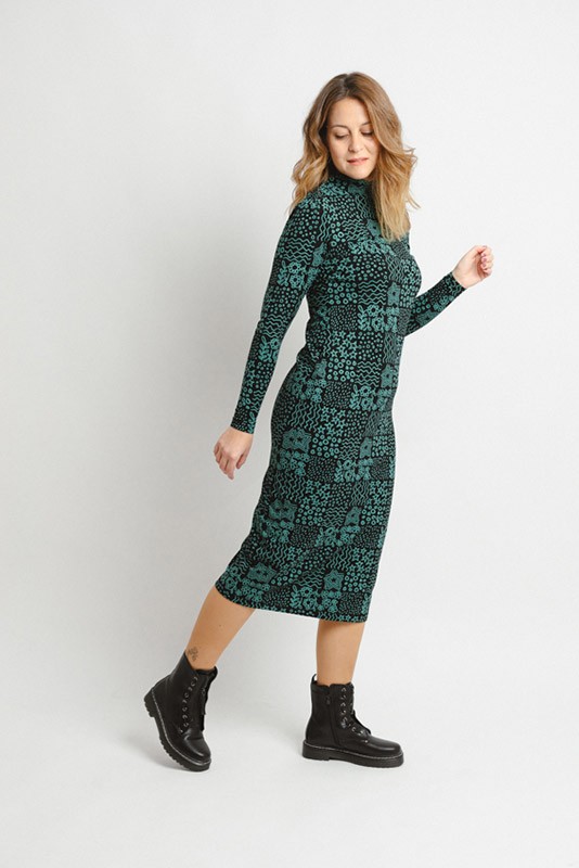 Vestido Taliah Doodle Sugarhill Vestido Taliah Doodle Sugarhill