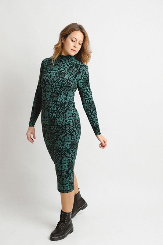 Vestido Taliah Doodle Sugarhill