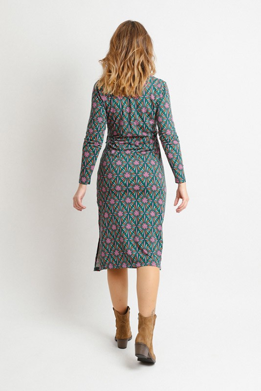 Vestido Claudia Flowers Sugarhill