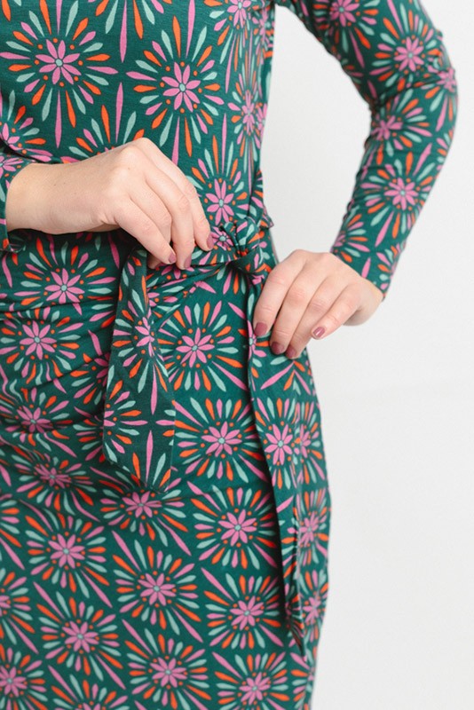 Vestido Claudia Flowers Sugarhill Vestido Claudia Flowers Sugarhill