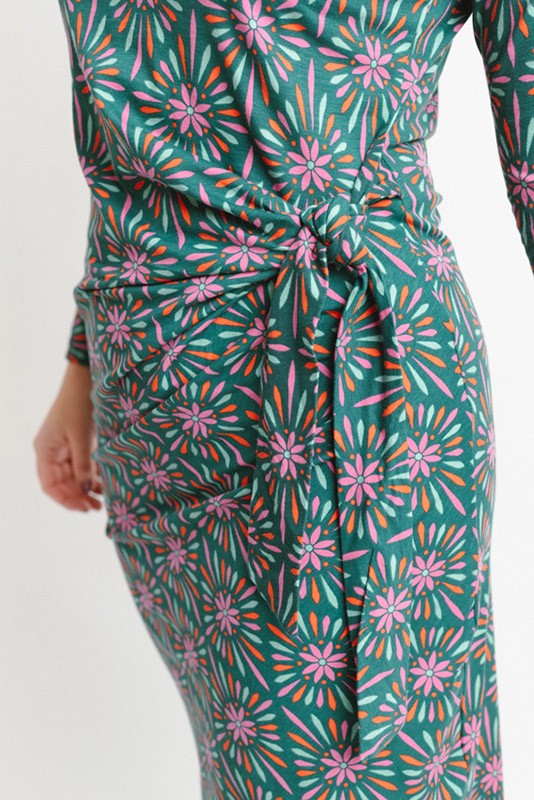 Vestido Claudia Flowers Sugarhill Vestido Claudia Flowers Sugarhill