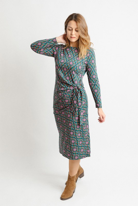 Vestido Claudia Flowers Sugarhill