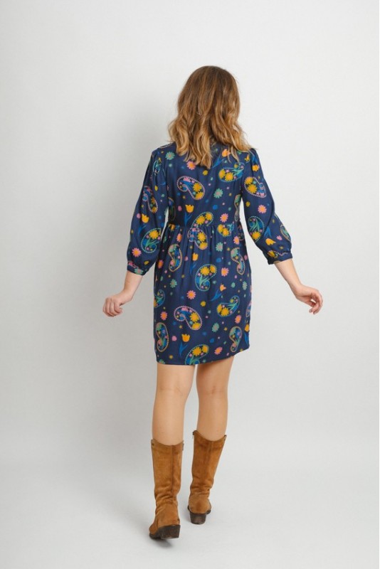 Vestido Pollyanna Paisley Sugarhill