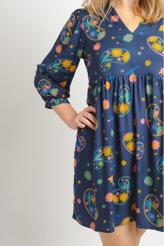 Vestido Pollyanna Paisley Sugarhill