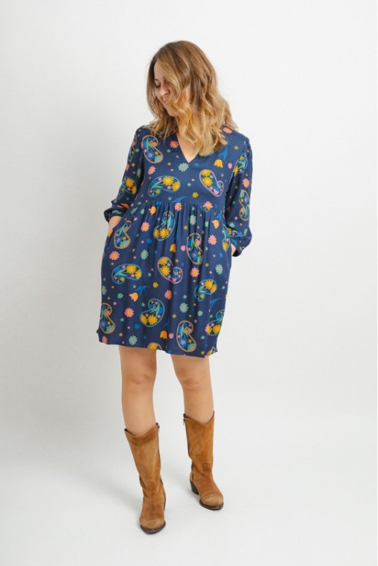 Vestido Pollyanna Paisley Sugarhill