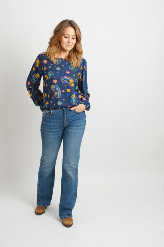 Blusa Elaina Paisley